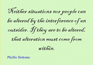 Quote of the Day : Phyllis Bottome
