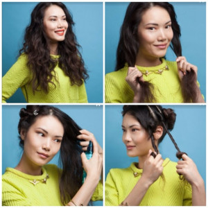 DID YOU KNOW DIY No Heat Fine Mess Hairstyle