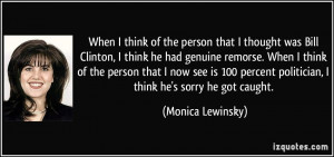 More Monica Lewinsky Quotes