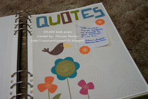 SMASH Book Quotes