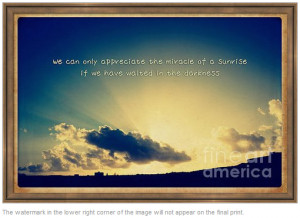 Tropical Sunrise Vintage Style Inspirational Quote Posted by ...