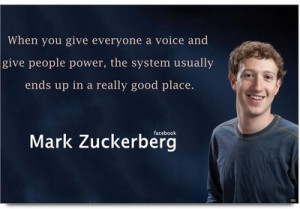Buy Bluegape Mark Zuckerberg Quote Poster: Poster