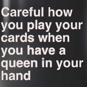 Play your cards right