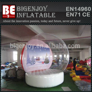 Promotion inflatable christmas snow globe for sale China Mainland