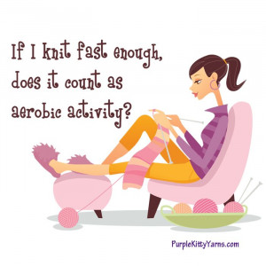 Send all your knitting friends this hilarious poster. Click on the ...