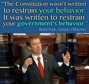 Rand Paul quotes. USA government