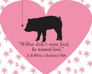 Charlotte's Web Quote Art Print Digital Download