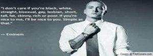 Eminem Quote Profile Facebook Covers