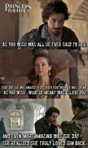 The Musketeers - Aramis and Queen Anne do 'The Princess Bride'