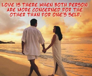 ... More Concerned for The Other Than for One’s Self ~ Anniversary Quote