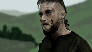 Ragnar Lothbrok from Vikings by JollyFlogger