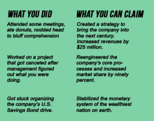 If You Want to Get Ahead, Exaggerate Your Accomplishments.