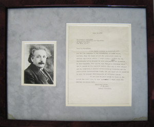 http www lionheartautographs com autograph 18406 einstein albert a tls ...