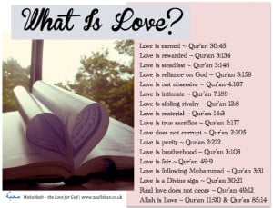 Understanding Love in the Qur'an (Fahm & Hubb)