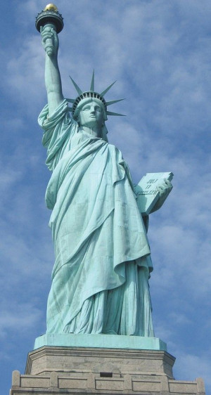 ... Famous Places Landmarks, Statues Of Liberty, Liberty Turn, New York