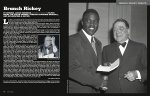 branch rickey and jackie robinson jackie robinson shown here infielder ...