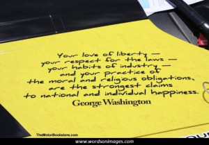 Famous Quotes by George Washington