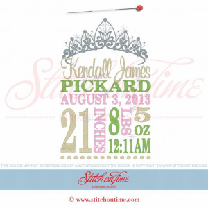 Birth Sayings (1642) Birth Saying Made To Order 5x7 or 6x10