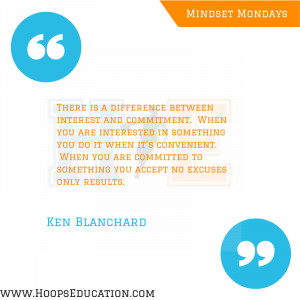 Interest Vs. Commitment quote from Ken Blanchard