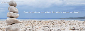 Hope Quote Cool Cover Banner Photo for Facebook