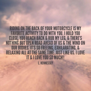 ... Bike Couple Quotes, Girl Dirt Bike Quotes, Sexy Harley Davidson Quotes