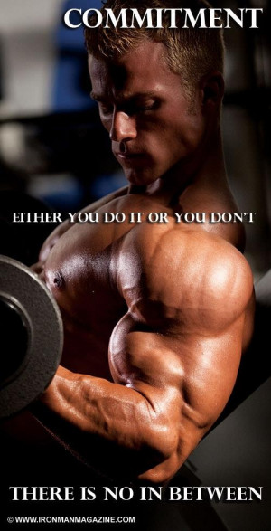 Muscle Building Motivation: Commitment