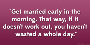 Funny Quotes About Being Married