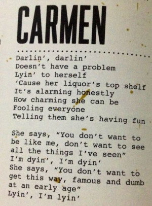 Carmen - Lana del Rey