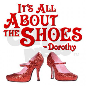 Wizard of Oz Dorothy Red Shoes