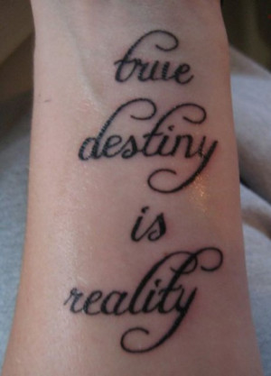 Tattoo Ideas: Quotes on Dreams, Hope, Belief