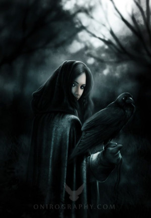 sorceress- beautiful, emotionless, feeds on destruction, powerful ...