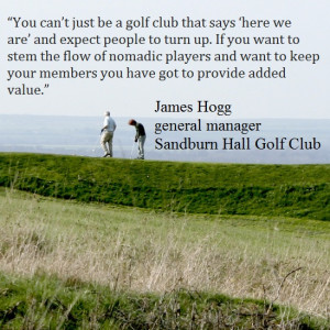 Sandburn Hall runs reciprocal membership deals with other golf clubs ...