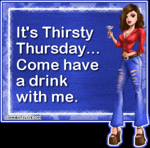 Share Thursday Drink Image Gif