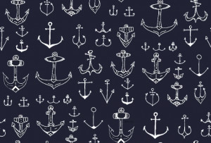Assorted Sketched anchors Gif