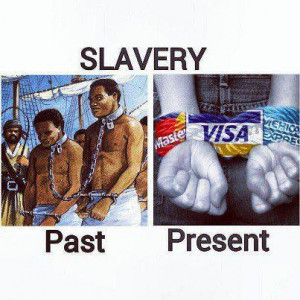 Slavery past vs present