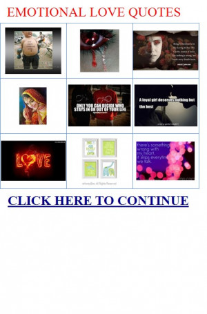 emotional love quotes – The Courage