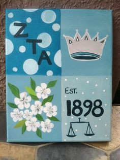 Buy a canvas from your local crafting store and just replace the ZTA ...