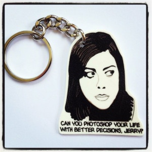 Parks and Recreation - April Ludgate quotes keychain. So this is like ...