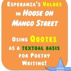 Quotes as a textual basis for Poetry Writing! (House on Mango Street ...