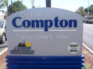 Compton) Yeah, that's the name of the hometown