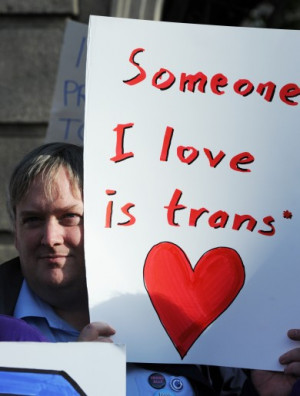 ... know someone who is openly transgender. Trust me, some day you will