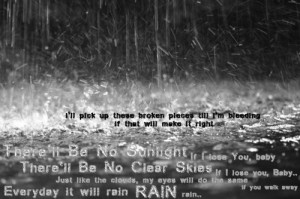 It Will Rain” - Bruno Mars