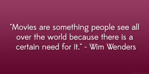 Wim Wenders Quote Dramatic