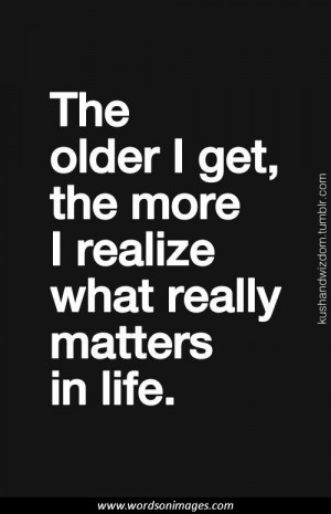 Getting older quotes