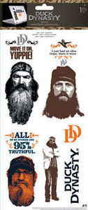 Details about DUCK DYNASTY wall stickers 6 decal Phil Si Willie Jase ...
