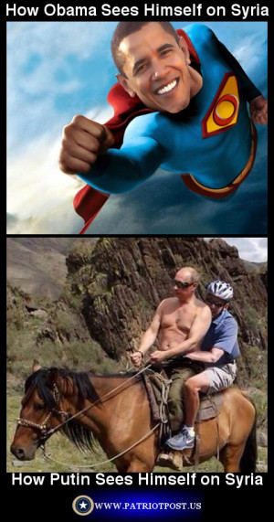 Humor: Obama and Putin on Syria