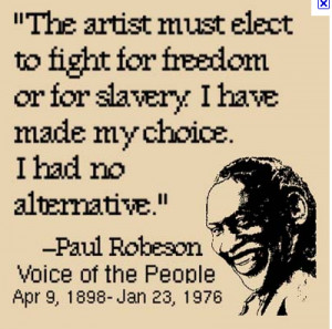 one of the greatest americans of any era mr paul robeson robeson was ...