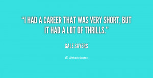 Gale Sayers Quotes