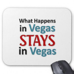 What happens in Vegas Mouse Pad