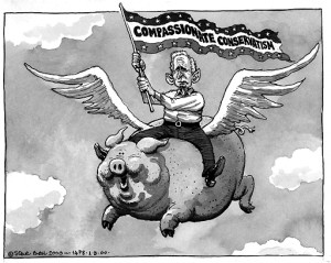 Political Cartoon Pig